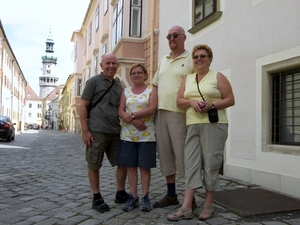 Vriendenfoto in Sopron