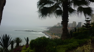 blik op de Pacific in Lima