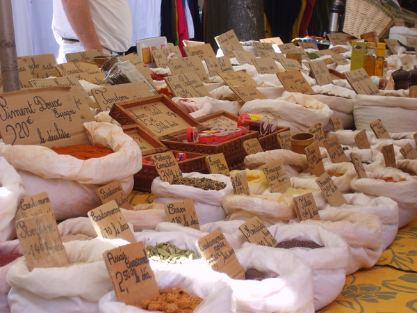 Cahors markt kruiden