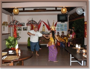 Dansen in hotel Melamun