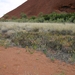 Lopend rond Ayers Rock