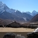 blik op het dal van de Everest