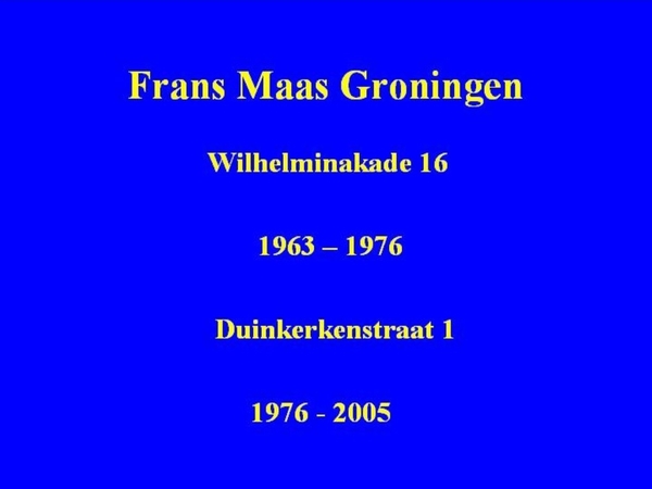 Frans Maas - Groningen