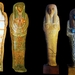 B  Egyptisch museum   - beschilderde kist van Chons en Begrafenis