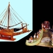 B  Egyptisch museum    Kon. boot en vissersboot