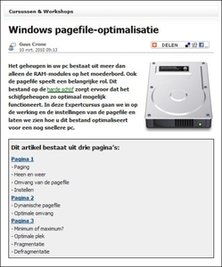 Windows Pagefile-Optimalisatie