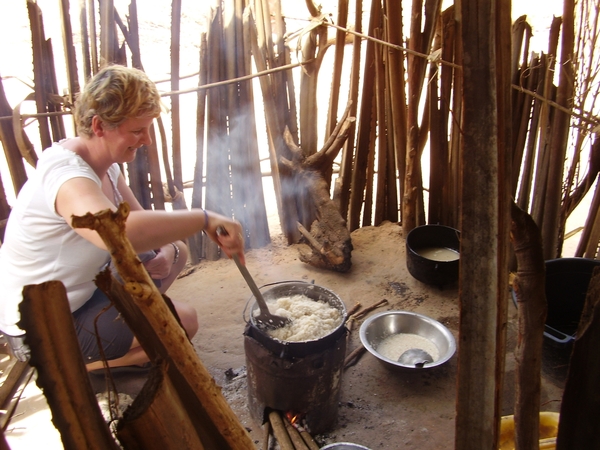 kookles in dorpje
