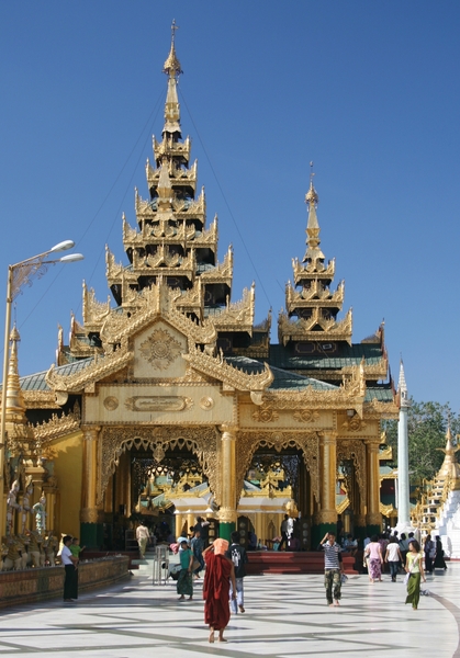 De meest heilige site van Myanmar