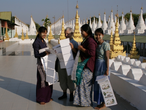Mandalay : de Sandamuni Pagode