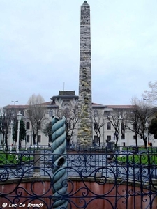 2010_03_05 Istanbul 015 The Serpent Column & The walled Obelisk