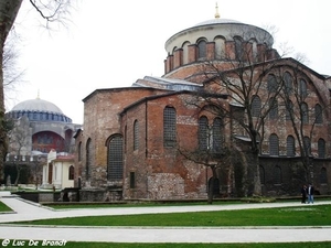 2010_03_05 Istanbul 219 Topkapi Palalce First Courtyard Church of