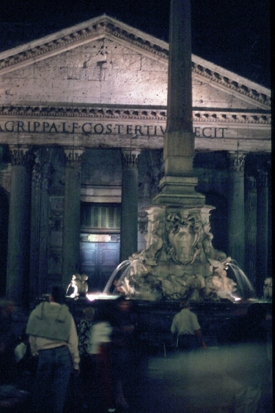 c35  Pantheon by night