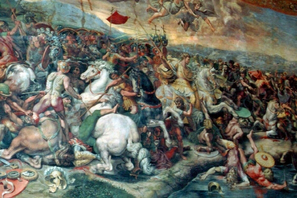 v92 Raphael fresco - vat museum