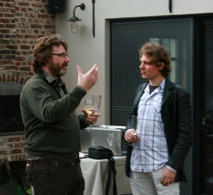 2010-04-11 verjaardag Daan 6j. Verrebroek Dirk en Christian