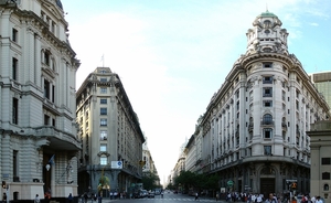 1b Buenos Aires _San Nicolas _Architecturale stijlen komen samen 