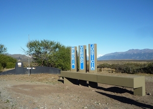 2b El Calafate---Los Glaciares NP _ memorial van uitmoording Pato