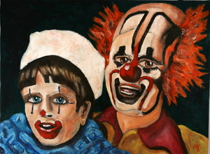 Twee clowns