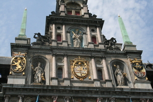 Het stadhuis van Antwerpen