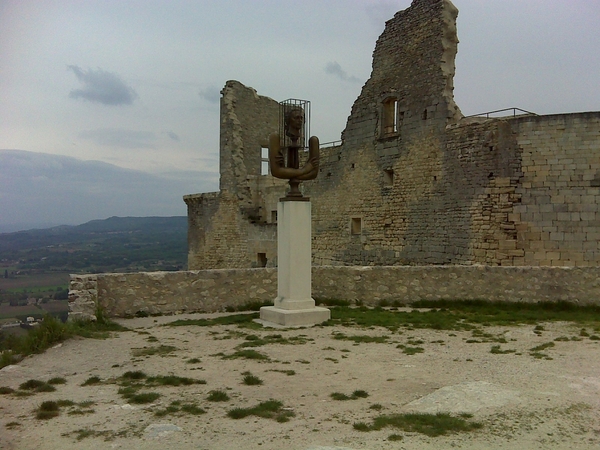 kasteel van Marquis de Sade in Lacoste