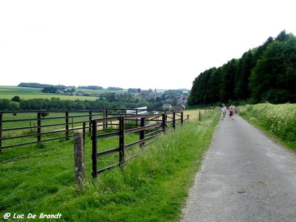 Ardennen wandeling Adeps Biesmeree