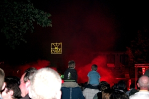 zicht op Vrijthof Begin vuurfeesten 2008