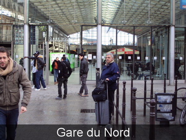 Gare du Nord in Parijs