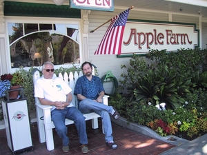 Op weg naar Hollywood 'Apple Farm' restaurant