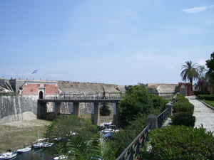 griekenland corfu naar het fort