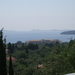 griekenland corfu hotel van boven gezien