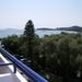 griekenland corfu vanop het balkon