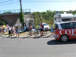 Le tour de France rijd door Leest 4-7-2010 053