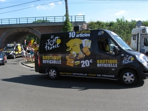 Le tour de France rijd door Leest 4-7-2010 129