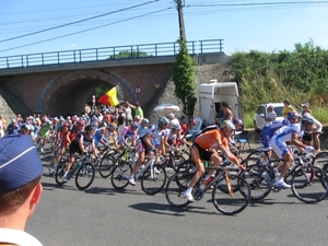 Le tour de France rijd door Leest 4-7-2010 193