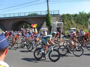 Le tour de France rijd door Leest 4-7-2010 194