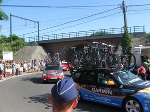 Le tour de France rijd door Leest 4-7-2010 197
