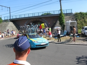 Le tour de France rijd door Leest 4-7-2010 198