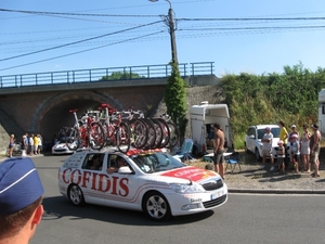 Le tour de France rijd door Leest 4-7-2010 202