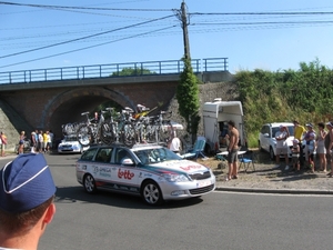Le tour de France rijd door Leest 4-7-2010 203