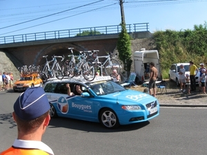 Le tour de France rijd door Leest 4-7-2010 218