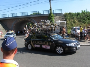 Le tour de France rijd door Leest 4-7-2010 219
