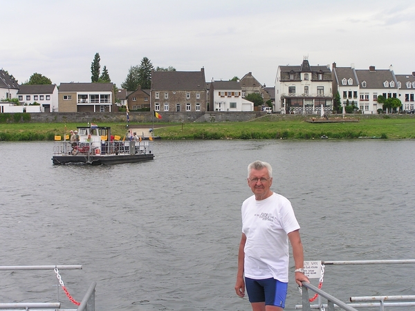 Op de veerboot van Belgi naar Holland