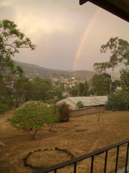 regenboog in Mbeya