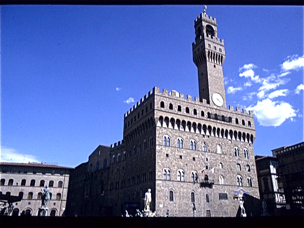 Piazza della Sgnoria - Palazzo Vecchio
