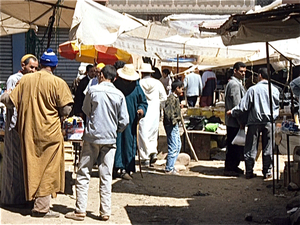 Marktdag in de Atlas
