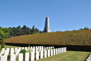 Australian memorial Buttes new British Cemetery