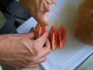 1e tomaat