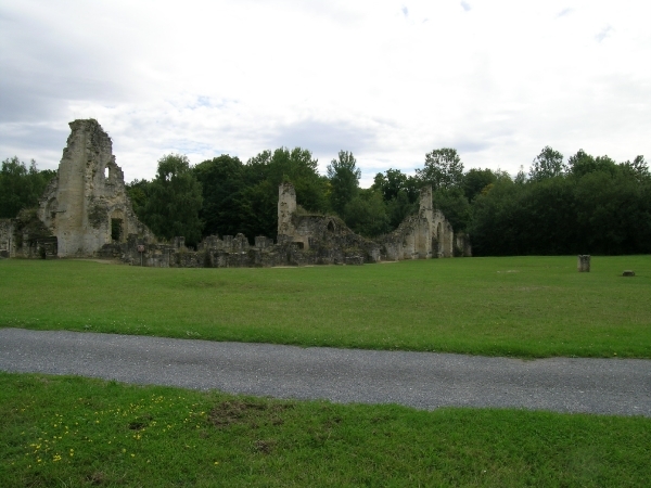 abdij van Vauclair volledig verwoest in 14-18