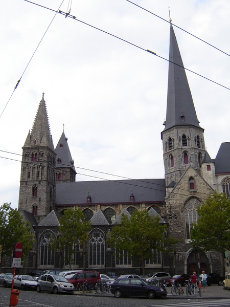 Gent _Sint-Jacobskerk, zijzicht