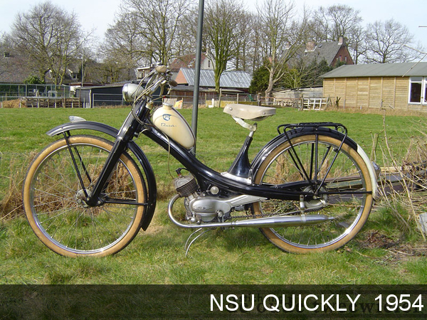 NSU. Quickly 1954