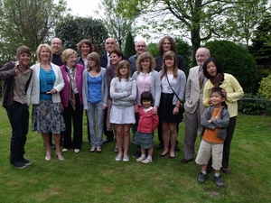 Familie Jan De Moor, kinderen en kleinkinderen